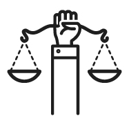 Civil Litigation Attorney Service Icon by Walstead